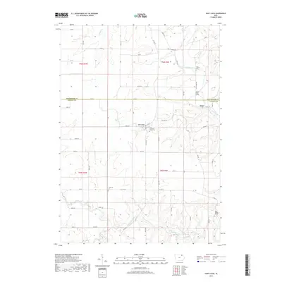 2018 Map of Saint Lucas, 2018 Print