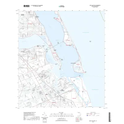 2018 Map of Saint Lucie Inlet, 2018 Print