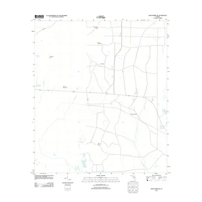 2012 Map of Saint Marks NE, 2012 Print