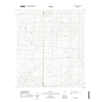 2018 Map of Saint Marks NE, 2018 Print