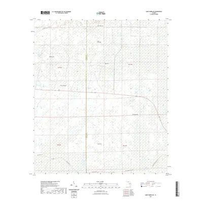 2021 Map of Saint Marks NE, 2021 Print