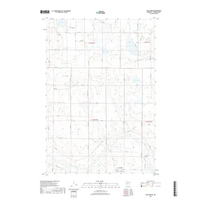 2019 Map of Saint Martin, 2019 Print