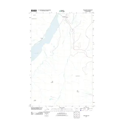 2011 Map of Saint Mary, 2011 Print