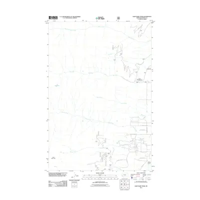 2011 Map of Saint Mary Peak, 2011 Print