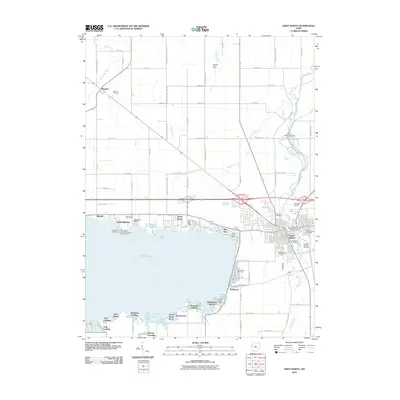2010 Map of Saint Marys, 2010 Print