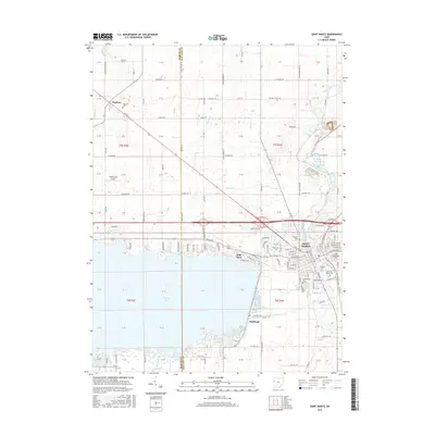 2016 Map of Saint Marys, 2016 Print