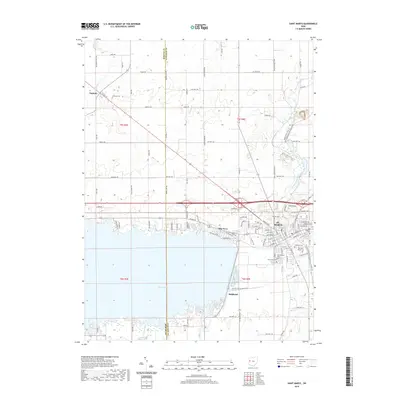 2019 Map of Saint Marys, 2019 Print