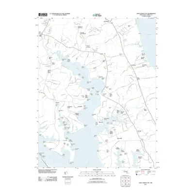 2011 Map of Saint Marys City, 2011 Print