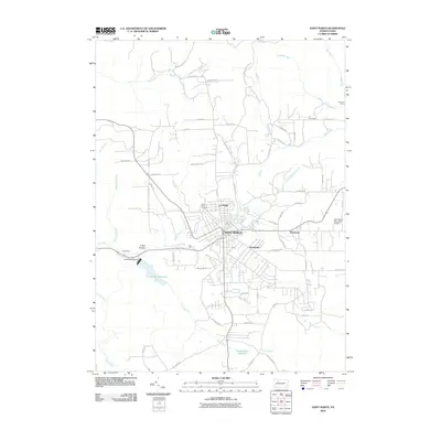 2010 Map of Saint Marys, 2010 Print