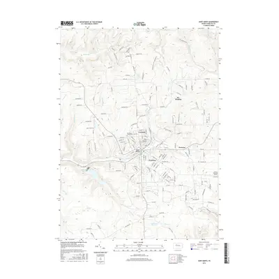 2016 Map of Saint Marys, 2016 Print