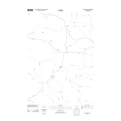 2013 Map of Saint Marys, 2013 Print