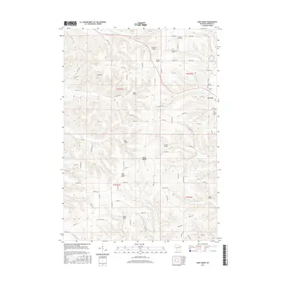 2016 Map of Saint Marys, 2016 Print