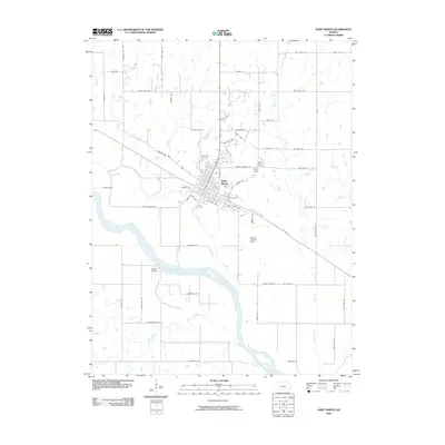2009 Map of Saint Marys, 2009 Print