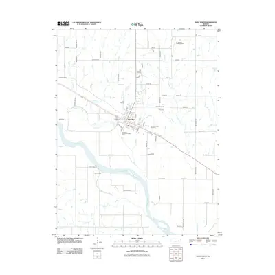 2012 Map of Saint Marys, 2012 Print