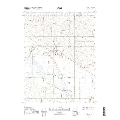 2018 Map of Saint Marys, 2018 Print