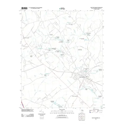 2011 Map of Saint Matthews, 2011 Print