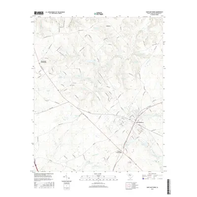 2017 Map of Saint Matthews, 2017 Print