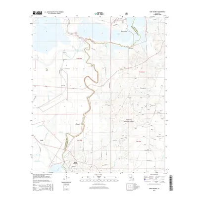 2015 Map of Saint Maurice, 2015 Print