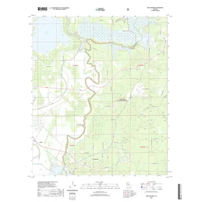 2020 Map of Saint Maurice, 2020 Print