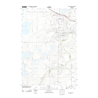 2013 Map of Saint Michael, 2013 Print