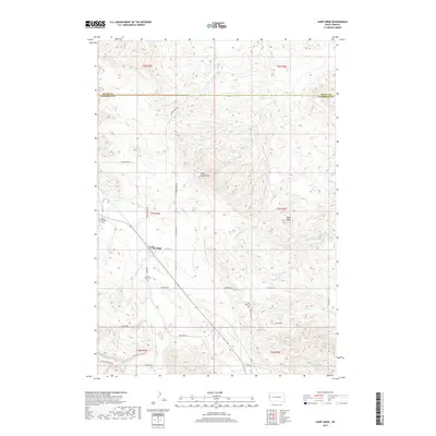 2017 Map of Saint Onge, 2017 Print