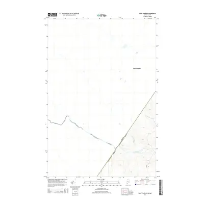 2014 Map of Saint Pamphile, 2014 Print