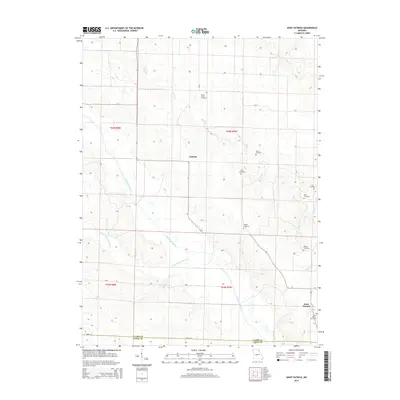 2014 Map of Saint Patrick, 2014 Print