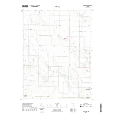 2017 Map of Saint Patrick, 2017 Print