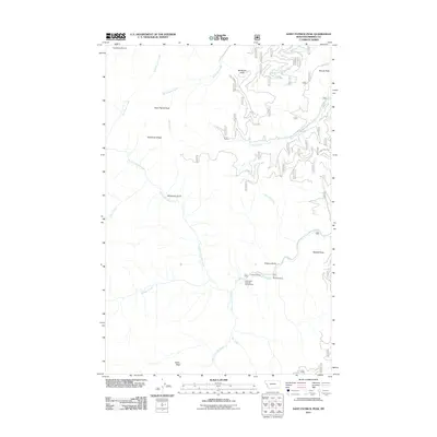 2011 Map of Saint Patrick Peak, 2011 Print
