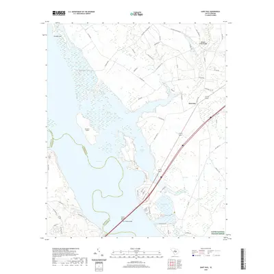 2020 Map of Saint Paul, 2020 Print
