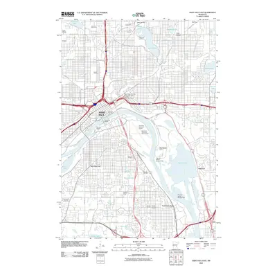 2010 Map of Saint Paul East, 2010 Print