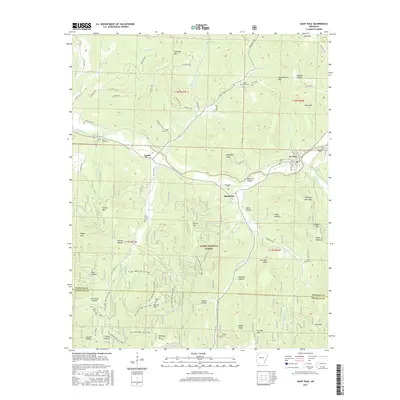 2017 Map of Saint Paul, 2017 Print