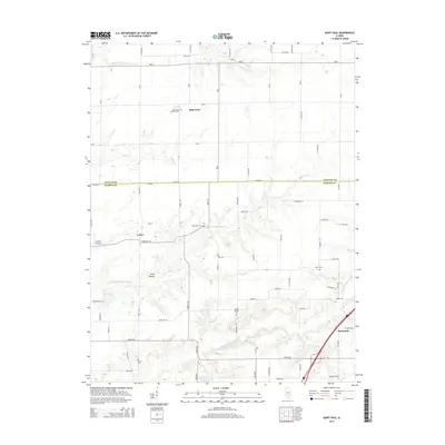 2015 Map of Saint Paul, 2015 Print