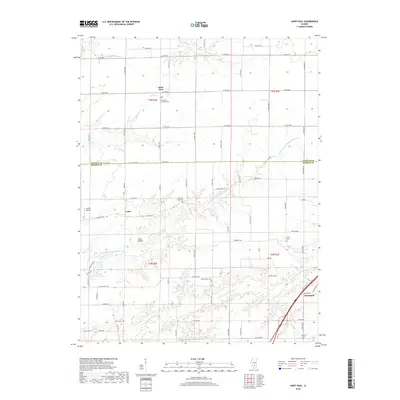 2018 Map of Saint Paul, 2018 Print