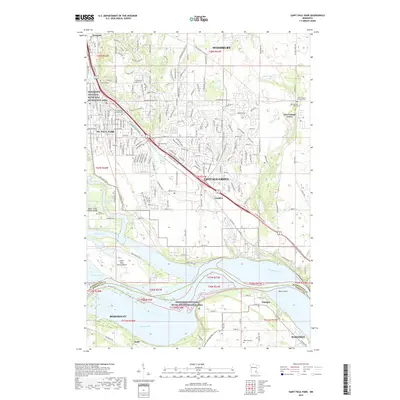 2019 Map of Saint Paul Park, 2019 Print