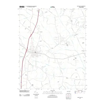 2010 Map of Saint Pauls, 2010 Print