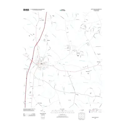 2013 Map of Saint Pauls, 2013 Print
