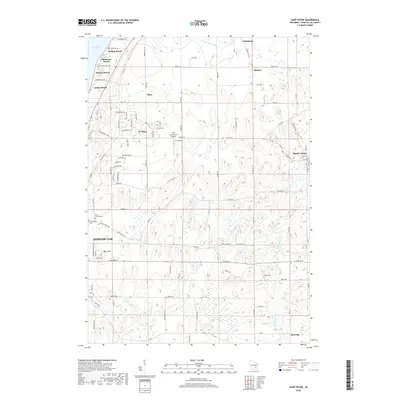 2018 Map of Saint Peter, 2018 Print