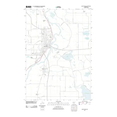 2010 Map of Saint Peter, 2010 Print