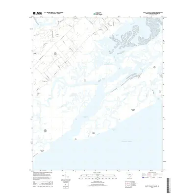2017 Map of Saint Phillips Island, 2017 Print