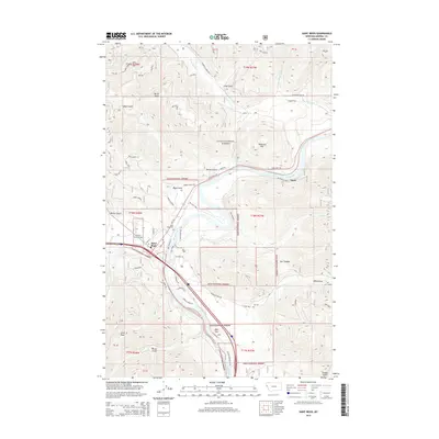 2014 Map of Saint Regis, 2014 Print