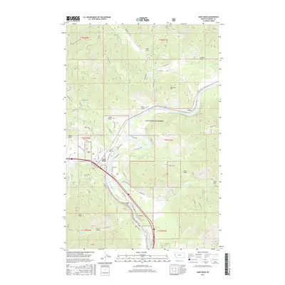 2017 Map of Saint Regis, 2017 Print