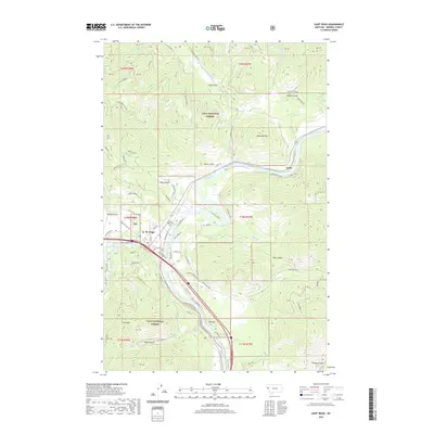 2020 Map of Saint Regis, 2020 Print