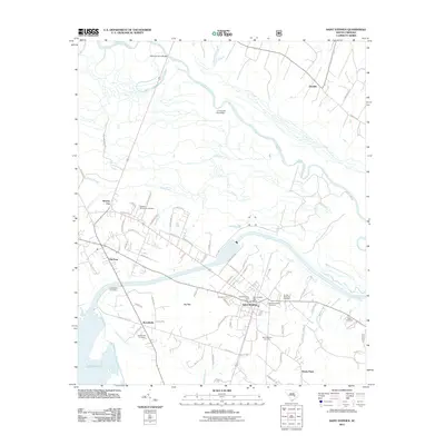 2011 Map of Saint Stephen, 2011 Print