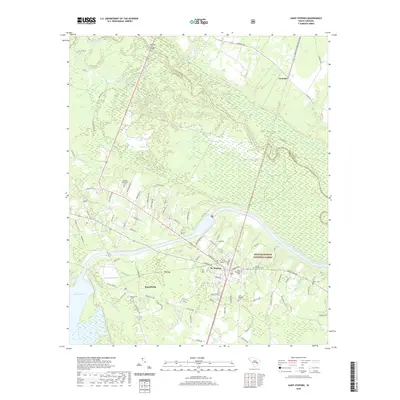 2020 Map of Saint Stephen, 2020 Print