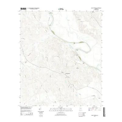 2014 Map of Saint Stephens, 2014 Print