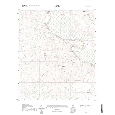 2020 Map of Saint Stephens, 2020 Print