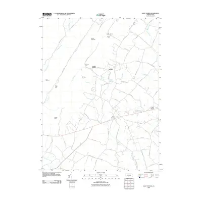 2010 Map of Saint Thomas, 2010 Print