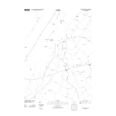 2013 Map of Saint Thomas, 2013 Print