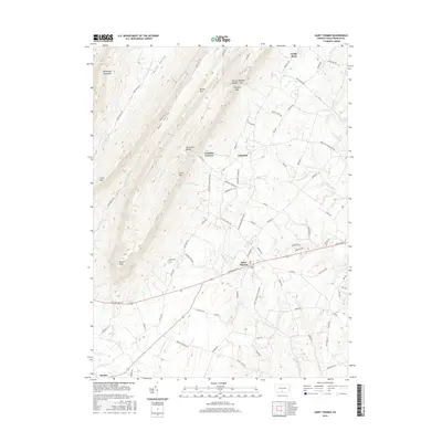 2016 Map of Saint Thomas, 2016 Print